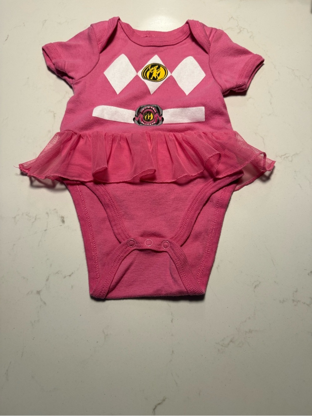 Power rangers  Pink Tutu One-piece